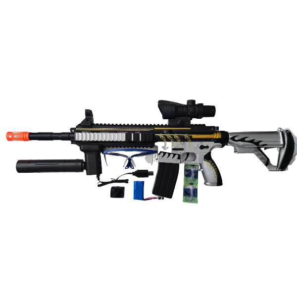 M416 Rifle (Silver & Gold skin)